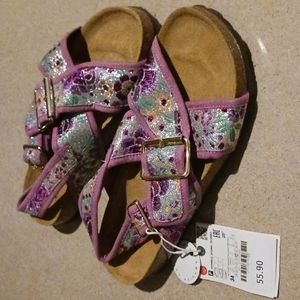 Zara, girls, campaign collection, sandals. Size 2.5